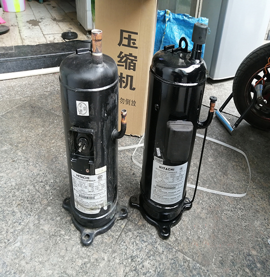 陆河中央空调压缩机的更换维修